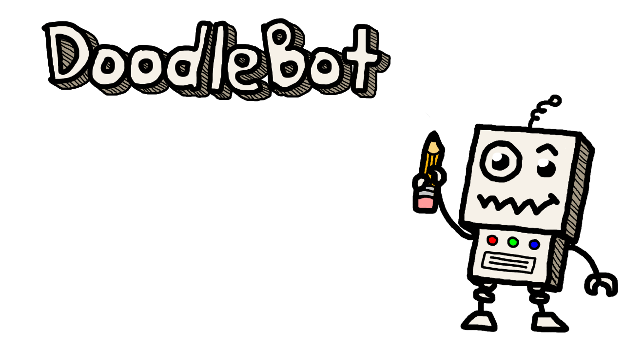 DoodleBot Mascot